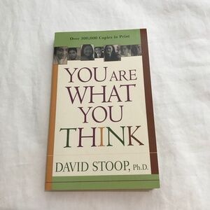 📚3/$35 You Are What You Think Book by David Stoop Paperback Self-Help